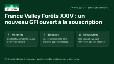France Valley Forêts XXIV : un nouveau GFI ouvert à la souscription