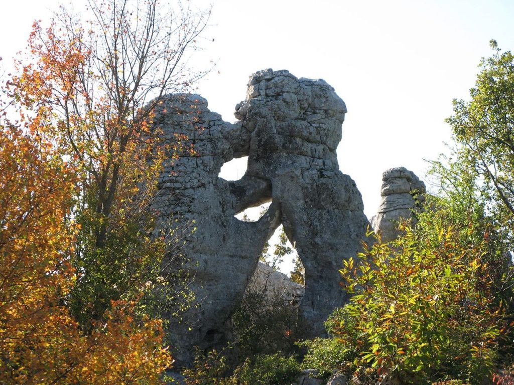 Les Bois de Païolive en Ardèche